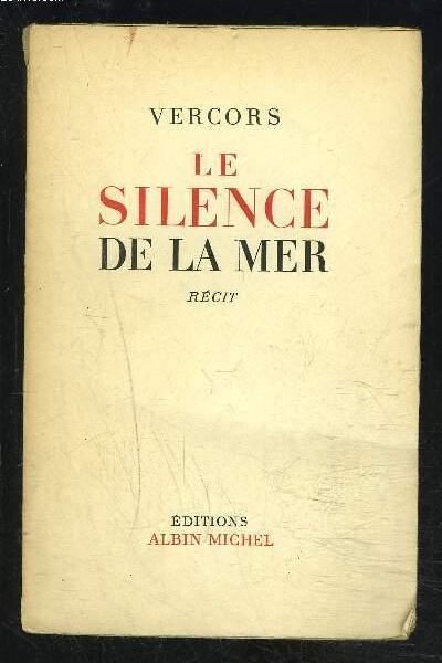 Le silence de la mer – Vercors  – 1951