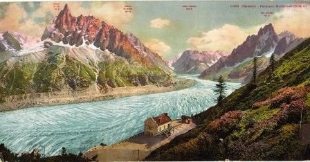 Chamonix, panorama du Montenvert 1909 m – Editions Photoglob. Zurich