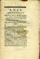 Avis important – Colaud de la Salcette Jacques Bernardin