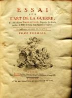 Essai sur l’art de la guerre – Turpin de Crissé le comte