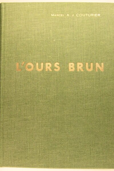 L’ours brun – Marcel A. J. Couturier – 1954