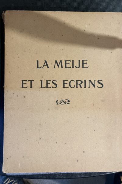 La Meije et les Ecrins – Illustrations par Ernest Hareux – Daniel  Baud-Bovy- 1908