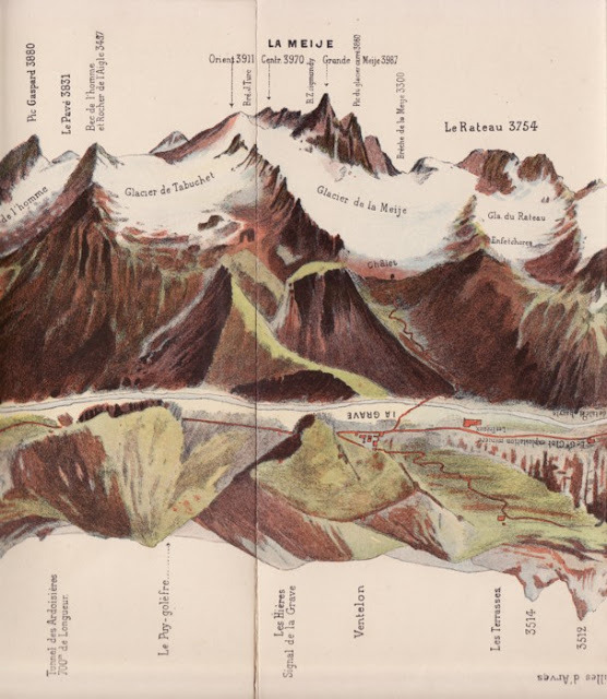 Dépliant alpestre Excursion en Oisans - Louis Guerry - 1896 – Image 3