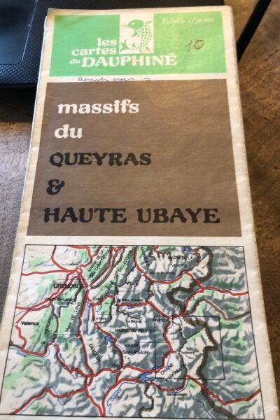 Massifs du Queyras et Haute Ubaye 1/50° – Didier & Richard – Non daté