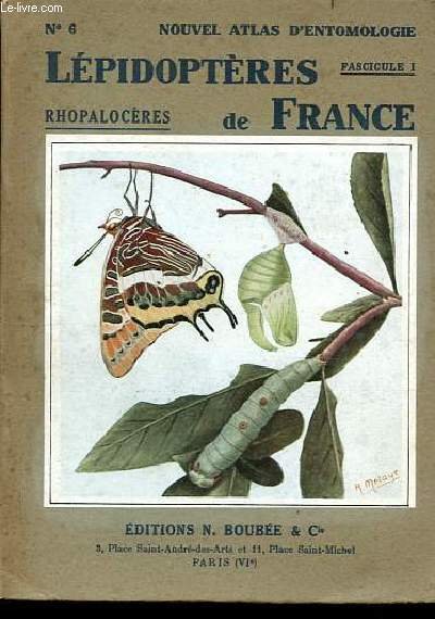 Atlas des Lépidoptères de France – F. Le Cerf – 1944