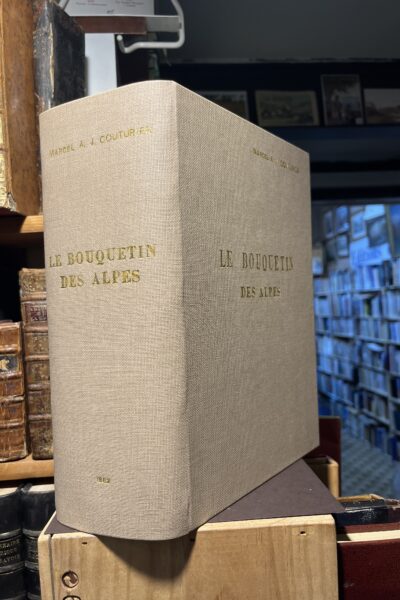 Le Bouquetin des Alpes – COUTURIER Marcel – 1962
