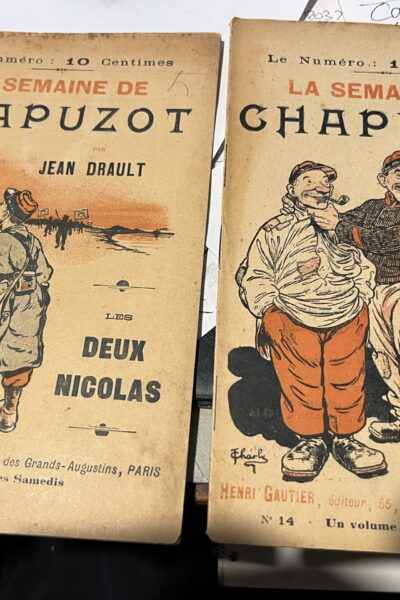 La Semaine de Chapuzot N° 7 et N° 14 – Jean Drault – 1890
