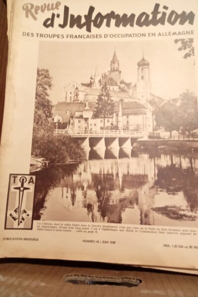 Revue d’information des troupes françaises d’occupation en Allemagne – Direction de l’information – 1950