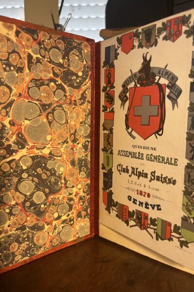 Quinzième Assemblée Générale du Club Alpin Suisse – Club Alpin Suisse – 1880