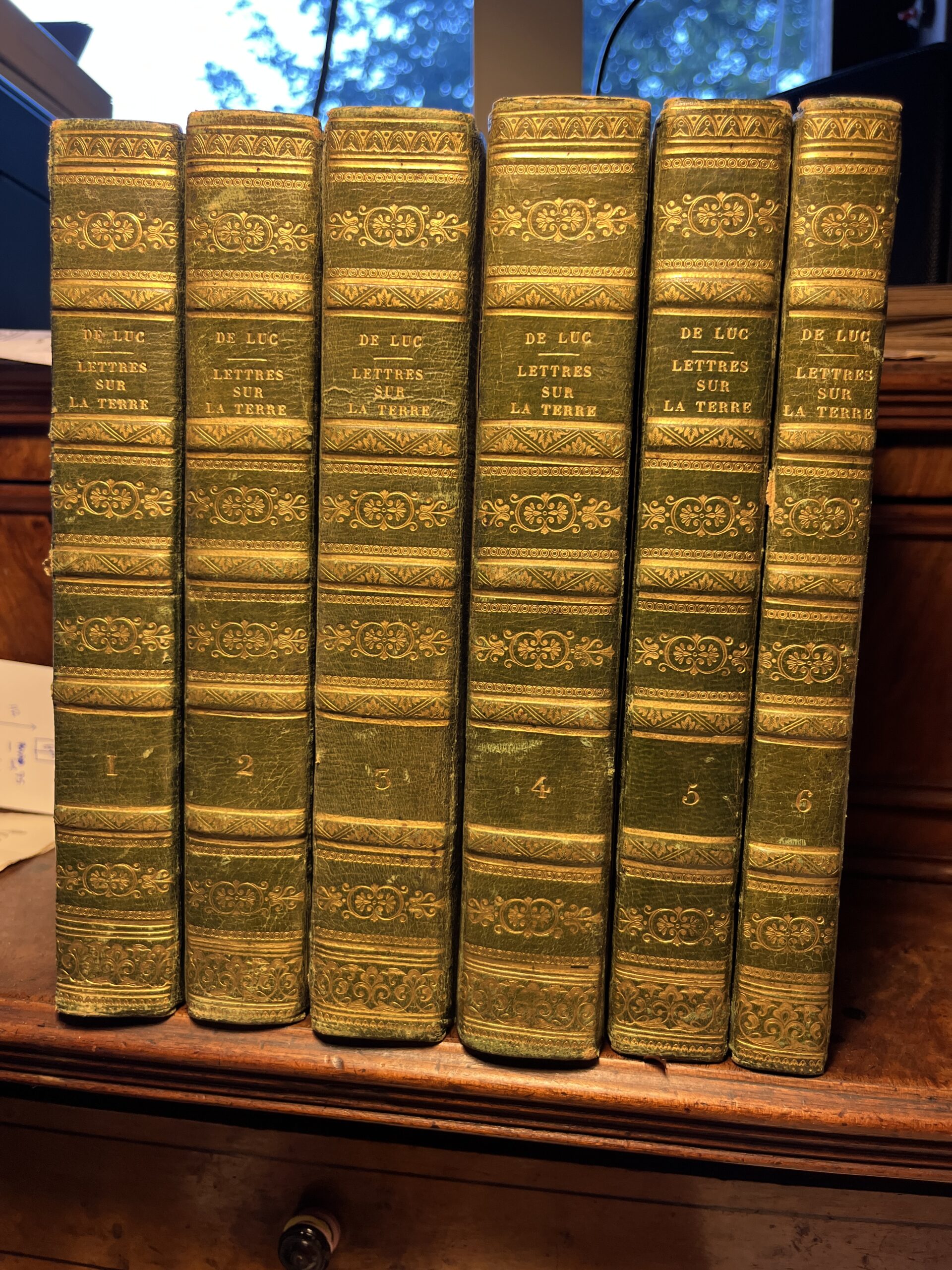 Lettres physiques et morales sur l'histoire de la terre et de l'homme - Jean André Deluc - 1779