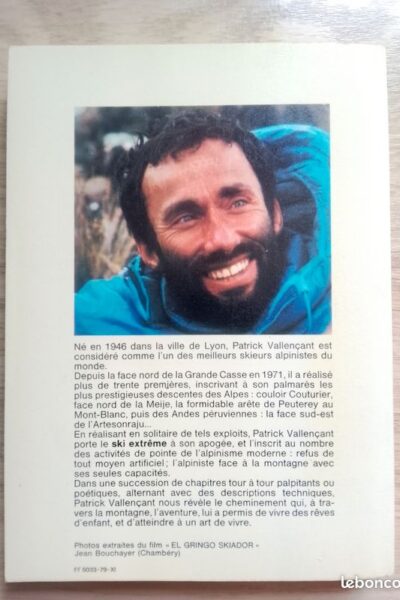 Ski extrême –  Patrick Vallençant – 1979