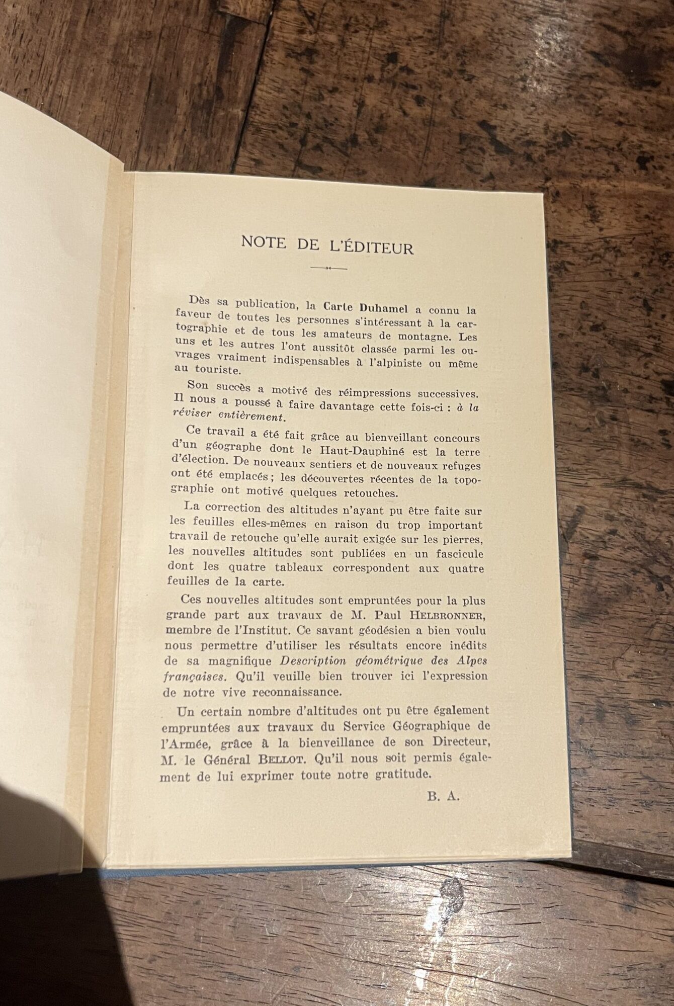 Cartes du Haut Dauphiné - Henry Duhamel - 1909 – Image 3