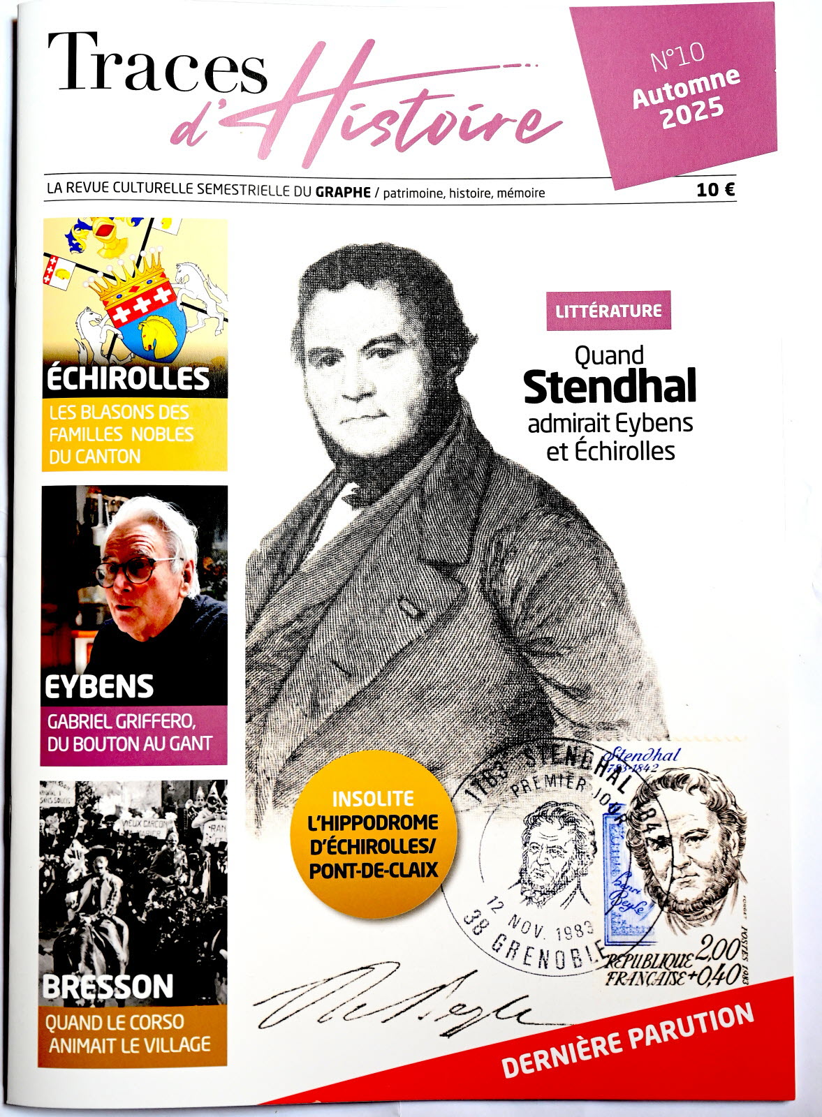 Traces d'histoire Numéro 10 - Graphe - 2025