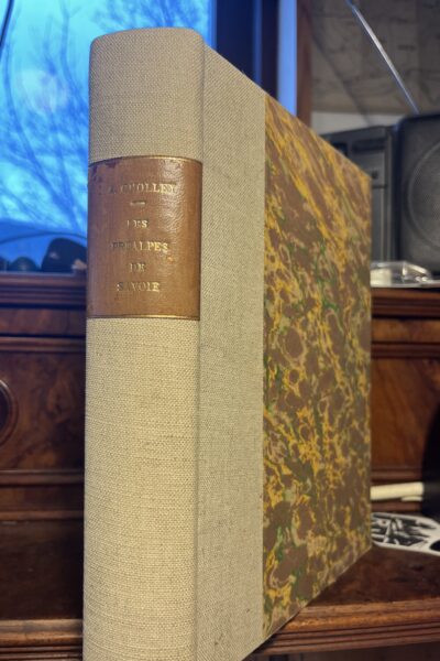 Les Préalpes de Savoie (Genevois, Bauges) et leur avant-pays – André Cholley – 1925