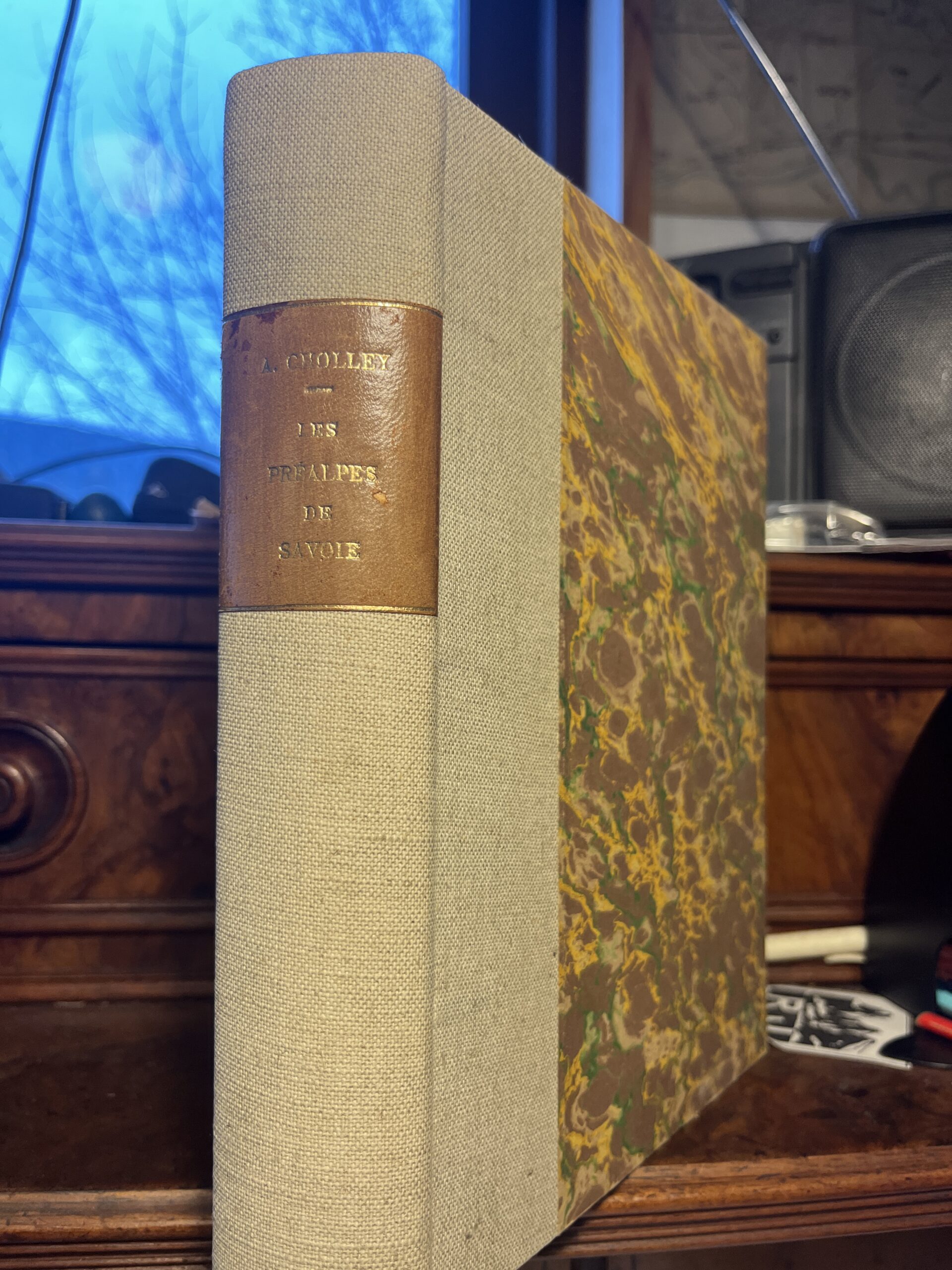 Les Préalpes de Savoie (Genevois, Bauges) et leur avant-pays - André Cholley - 1925