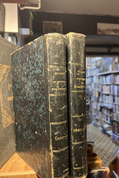 Bulletin d&rsquo;Histoire Ecclésiastique et d&rsquo;Archéologie Religieuse – 4 tomes en 2 volumes – Collectif – 1881 à 1884