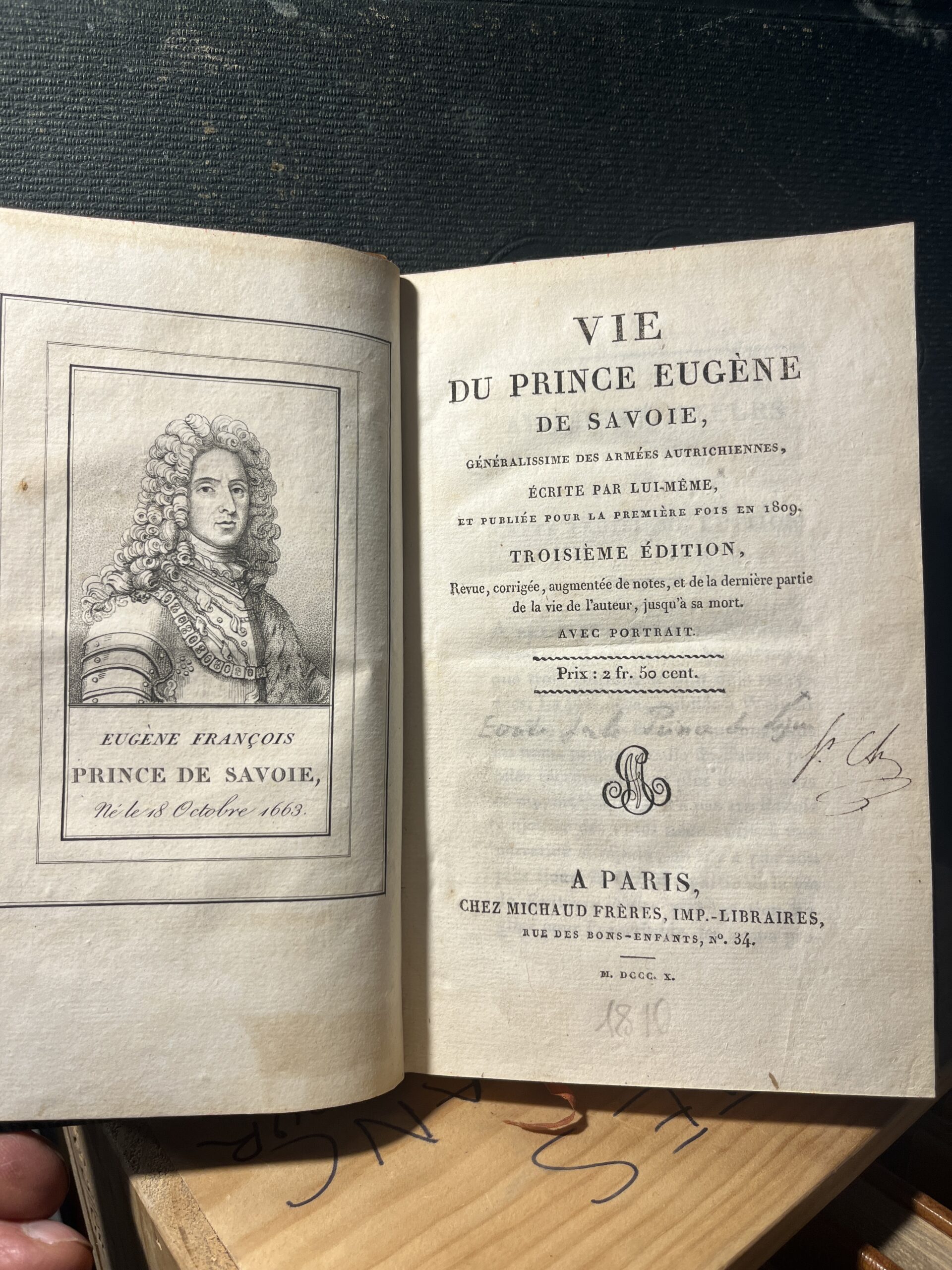 Vie du Prince Eugène de Savoie - Prince Charles de Ligne - 1810 – Image 2