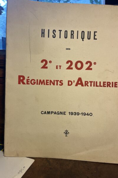 Historique des 2 ème  et 202 ème régiments d&rsquo;artillerie – Association Amicale des Anciens Combattants des 2 et 202 Régiments d&rsquo;Artillerie – 1945