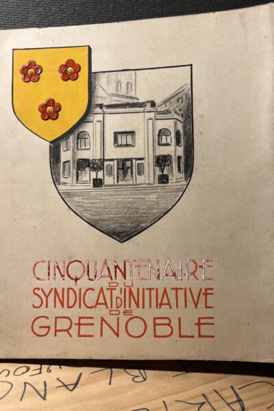 Cinquantenaire du Syndicat d&rsquo;Initiative de Grenoble – 1939