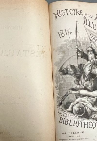 Histoire de la restauration – Jacques-Antoine Dulaure – Non daté