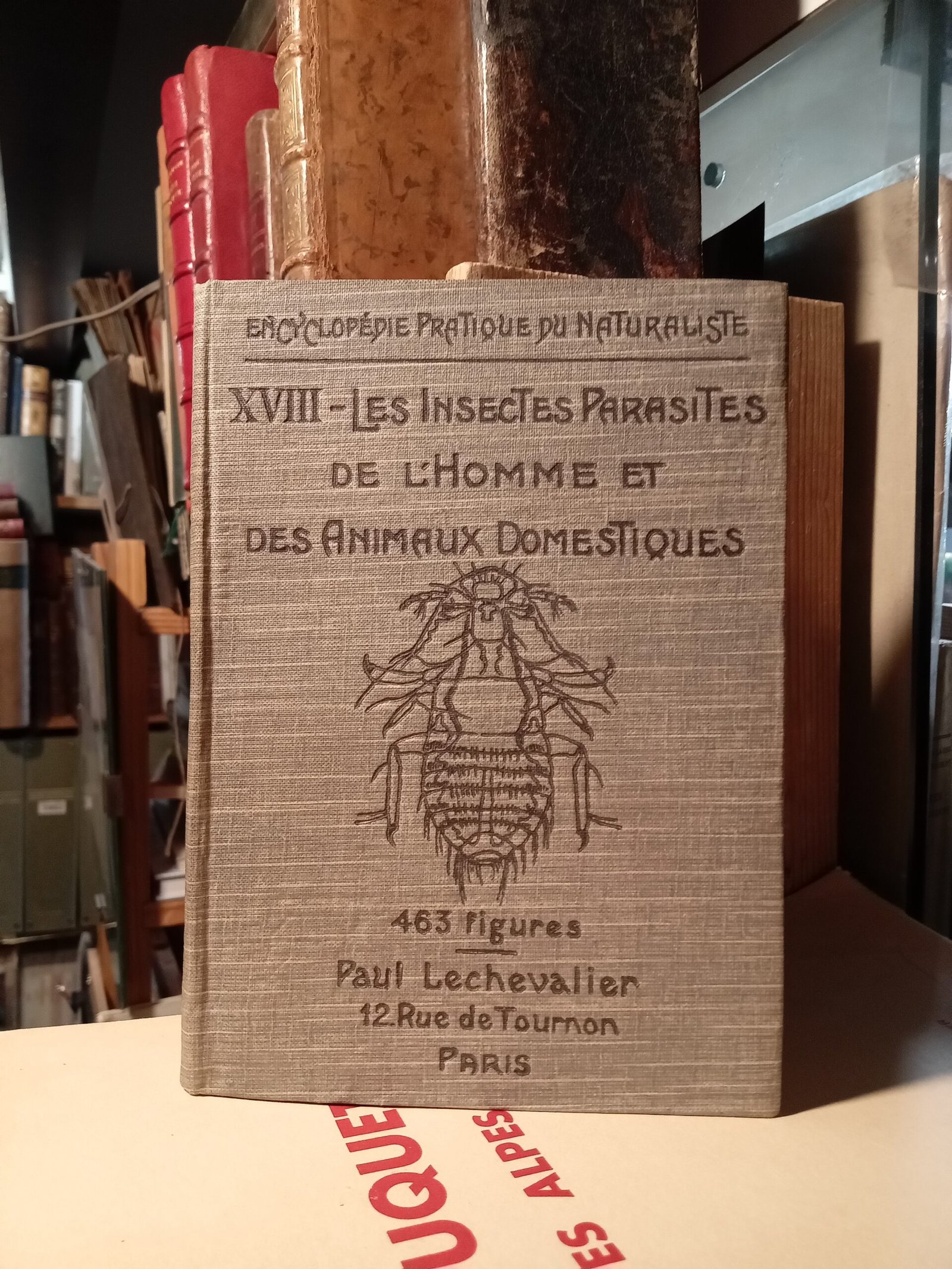 Encyclopédie pratique du naturaliste XVIII : Les insectes parasites de l'homme et des animaux - Séguy - 1924