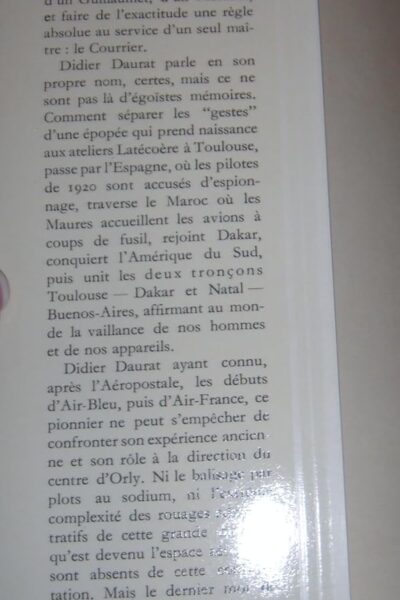 Dans le vent des hélices – DAURAT Didier – 1956
