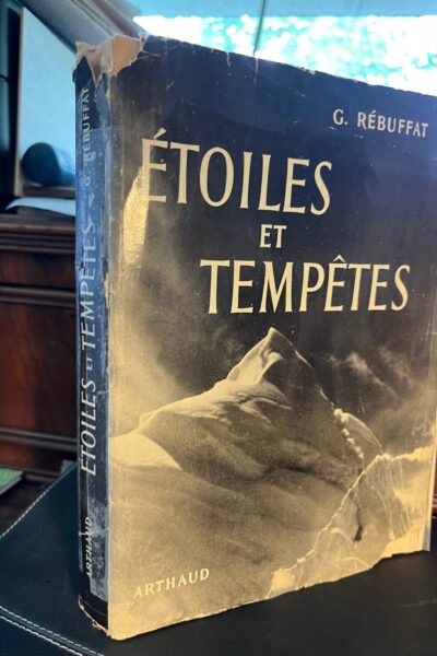 Etoiles et tempêtes (6 faces nord) – REBUFFAT Gaston – 1955 ( Signé )