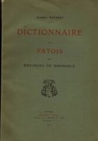 Dictionnaire du patois des environs de Grenoble – RAVANAT Albert – 1911