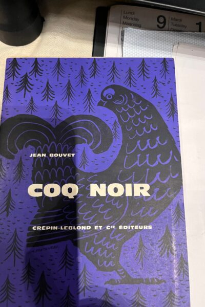 Coq noir – BOUVET Jean – 1959