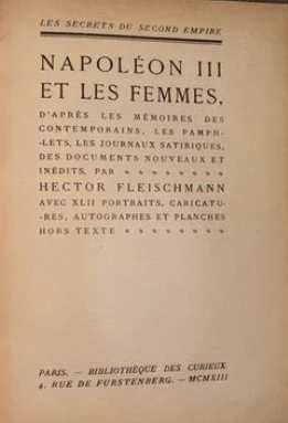 NAPOLÉON et les Femmes – FLEISCHMANN Hector – 1913