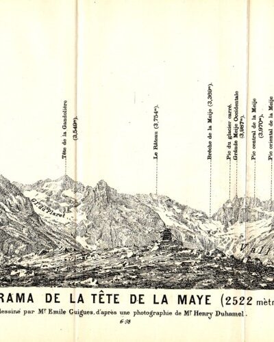 Guides Diamant Dauphiné et Savoie – JOANNE Paul – 1886