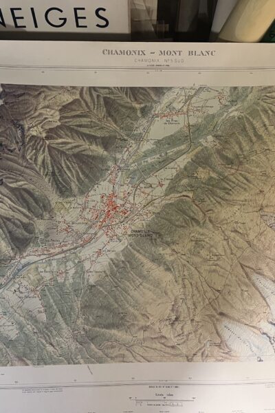 Chamonix N° 5 Sud : 1/10° – IGN – 1953