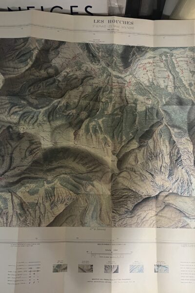 Les Houches Saint Gervais Les Bains N°4 Nord : 1/10° – IGN – 1953