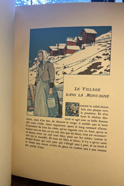 Le village dans la montagne – BILLE/RAMUZ – 1908