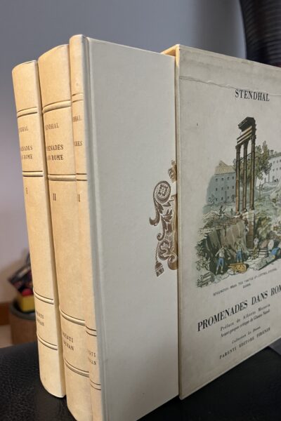 Promenades dans Rome : Coffret 3 volumes – STENDHAL – 1958