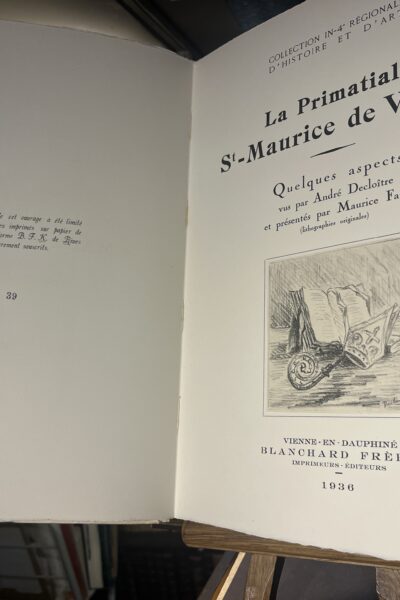 La Primatiale St-Maurice de Vienne Quelques aspects – DECLOITRE/FAURE André/Maurice – 1936