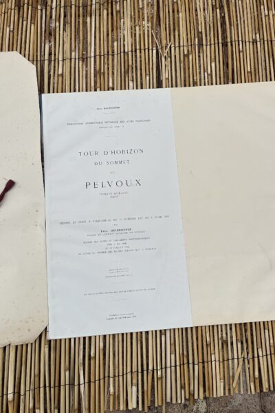 Description géométrique détaillée des Alpes Françaises(Annexe du tome Dixième) : Tour d&rsquo;horizon du sommet du Pelvoux – HELBRONNER Paul – 1934