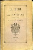 La Mure et la Matésine – FAYOLLE Auguste – 1876
